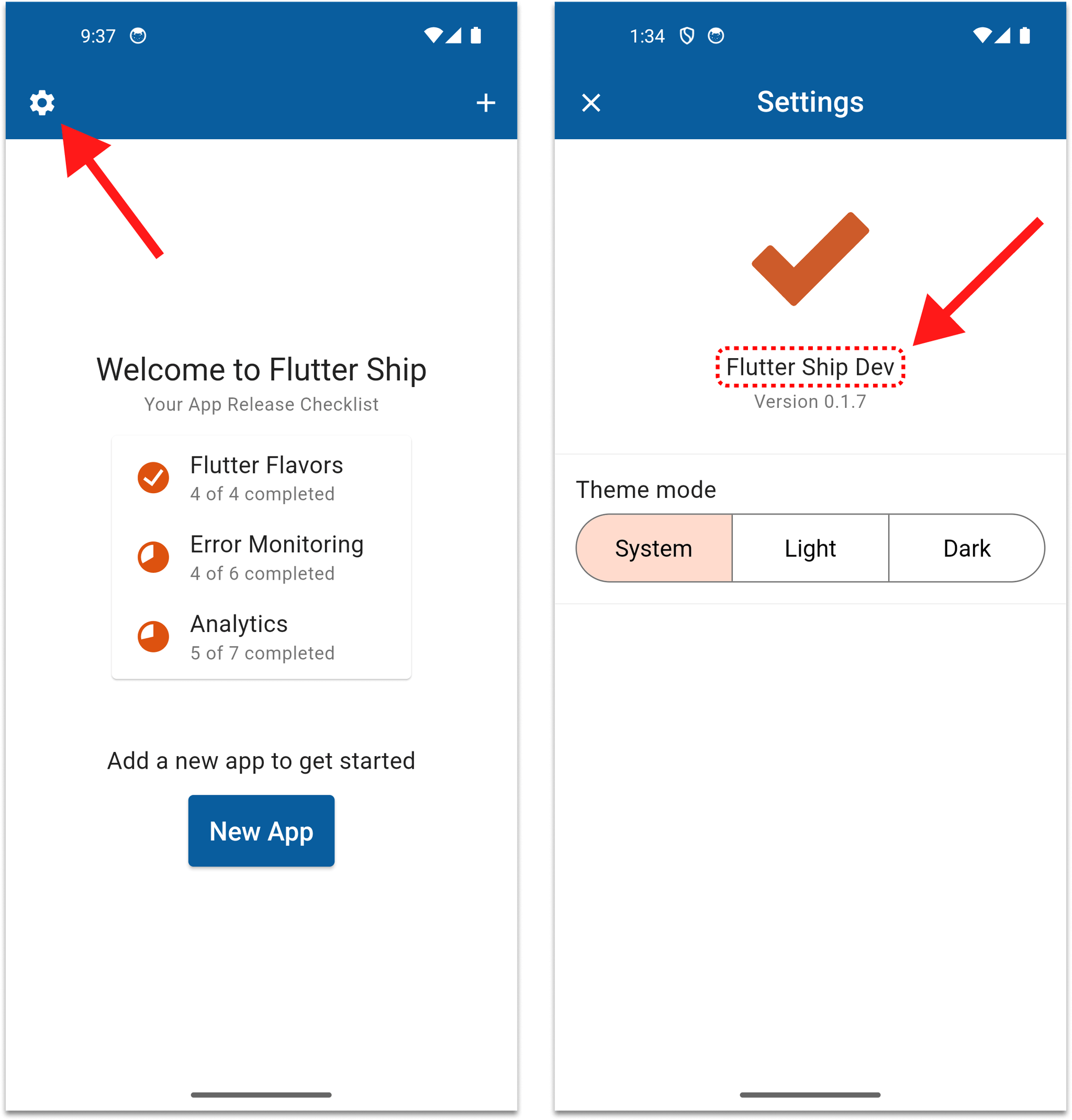 Manual Flavors Introduction and Android Setup